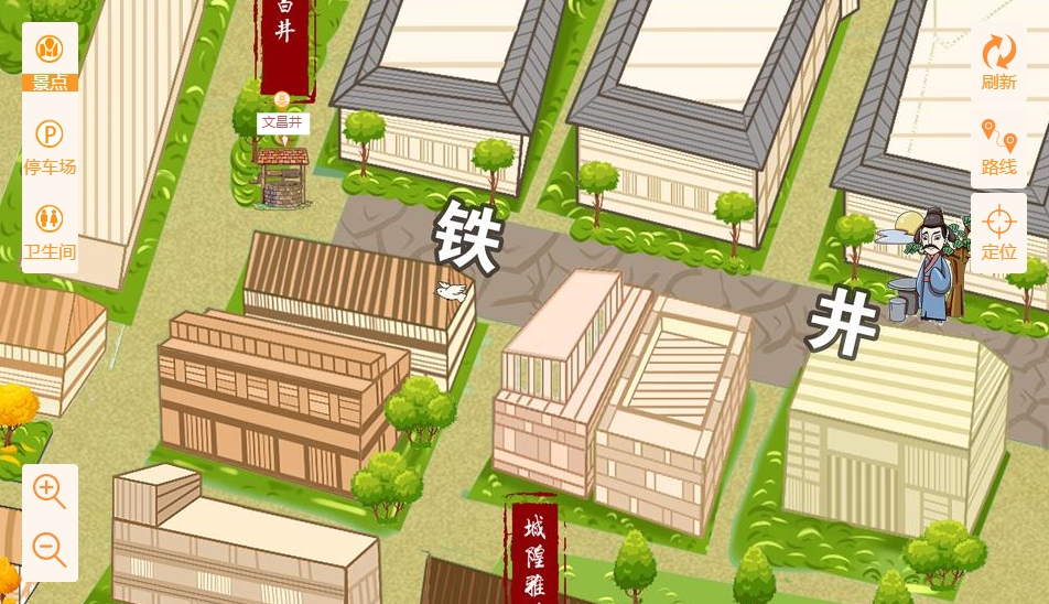 五家渠智慧景区：手绘地图与语音导览的完美融合